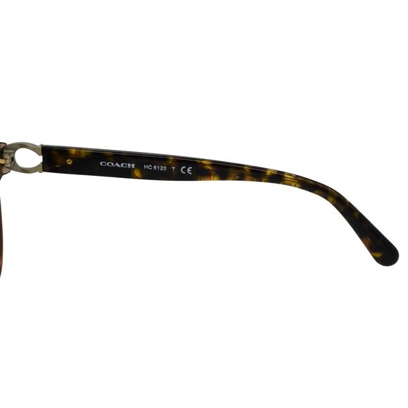 Coach HC 6120 5035 (Transparent Brown) 54-16-140mm Eyeglasses FRAMES ONLY - GOOD - Picture 11 of 13